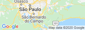 Ribeirao Pires map